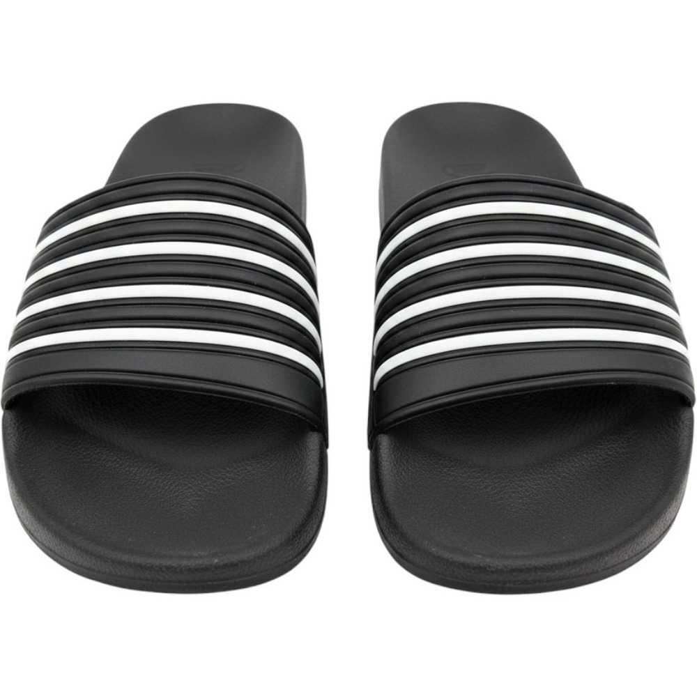 Pro Player Unisex Soccer Black White Striped Sandals Slides XL 12/13